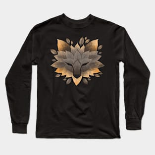 Wolf of leaves Long Sleeve T-Shirt